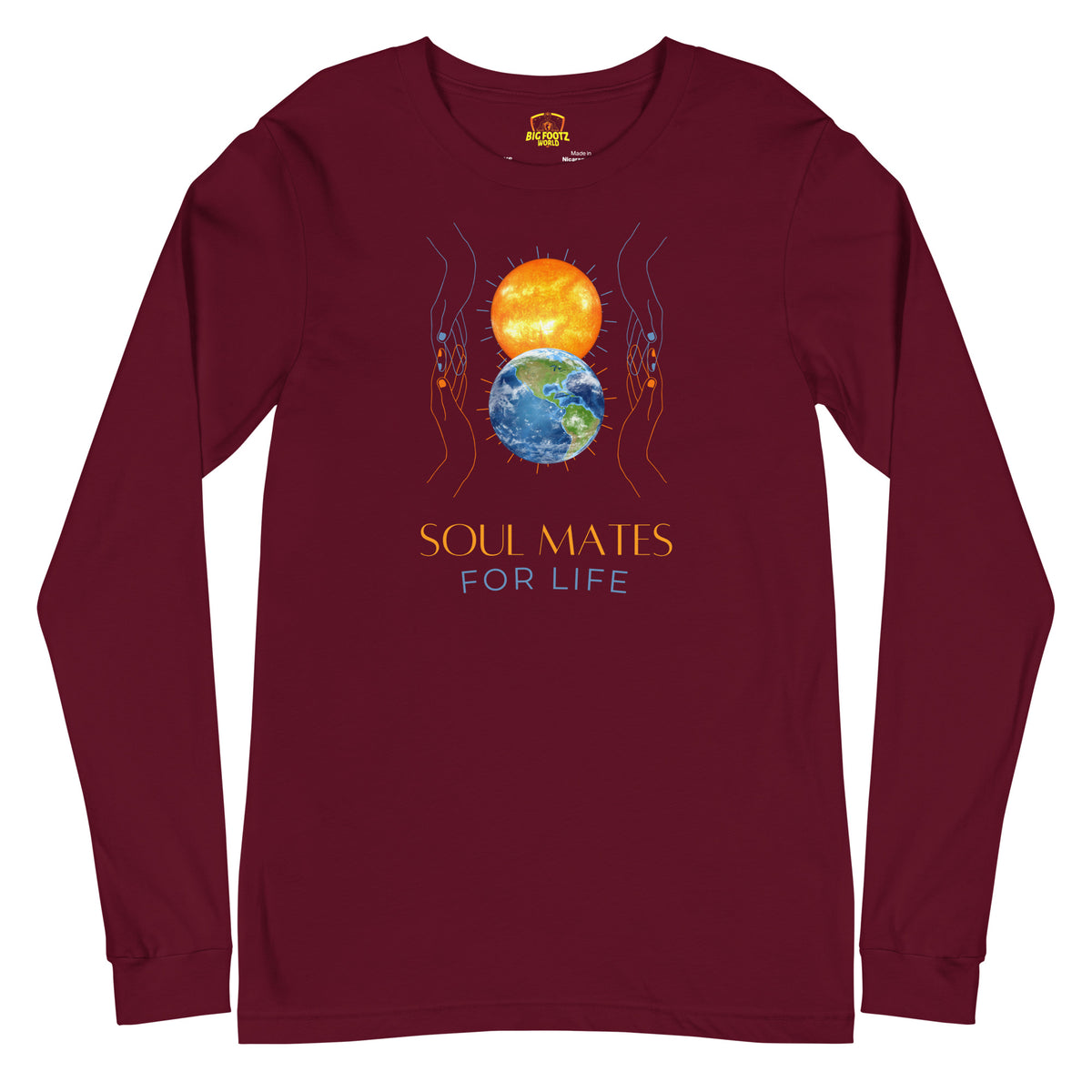 Soul Mates - BFW Unisex Long Sleeve Tee – Big Footz World