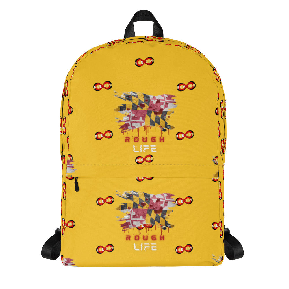 MD RL Flag - BFW Yellow Backpack