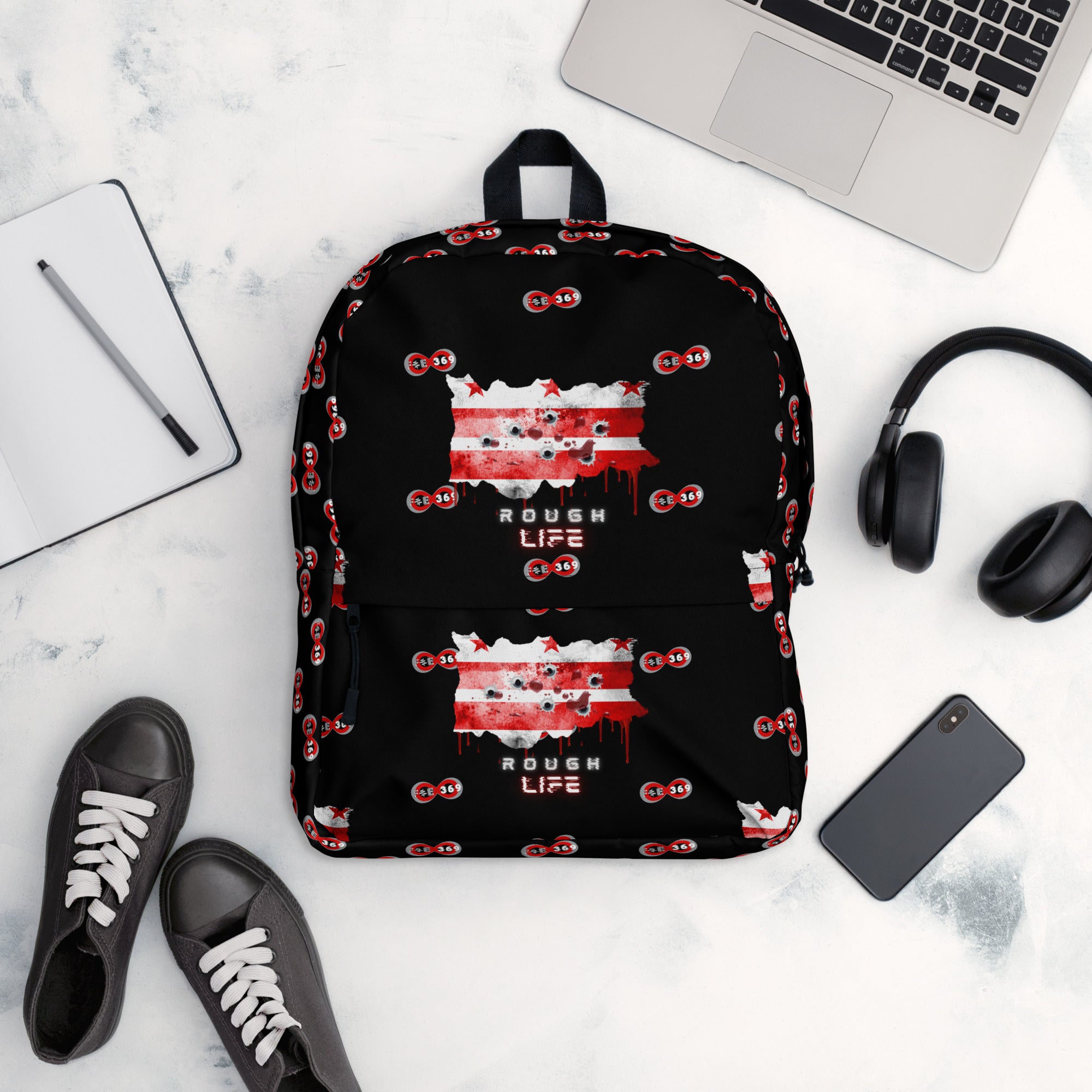 DC RL Flag - BFW Black Backpack