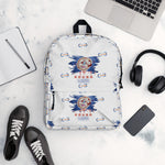 Load image into Gallery viewer, VA RL Flag - BFW White Backpack
