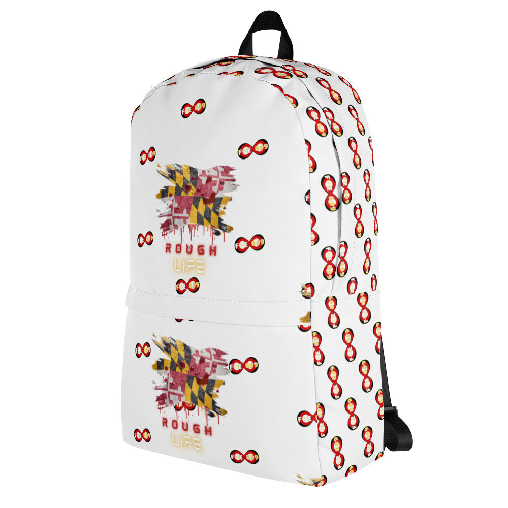 MD RL Flag - BFW White Backpack