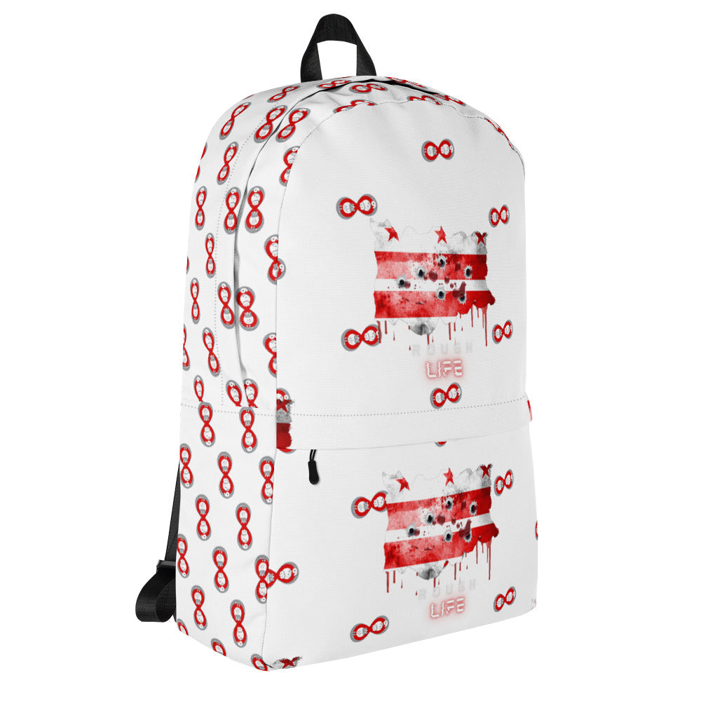 DC RL Flag - BFW White Backpack