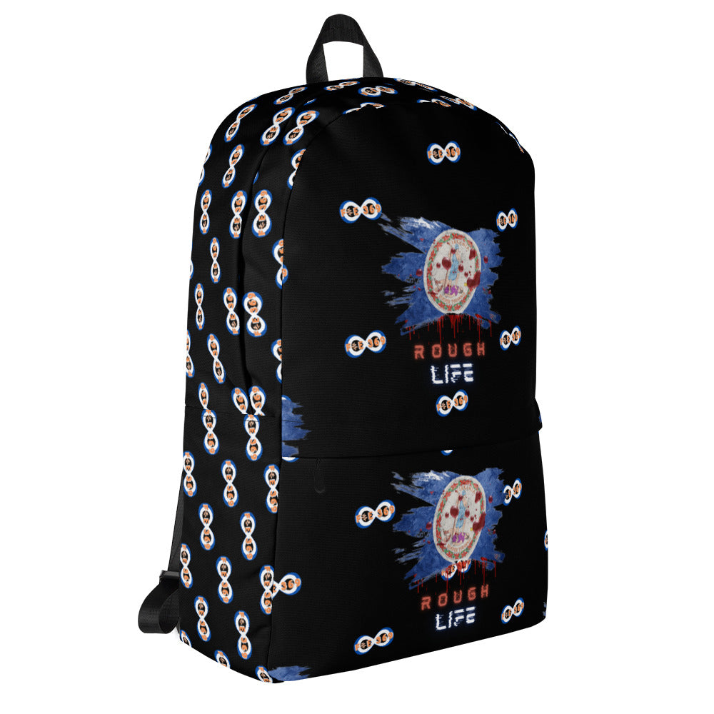 VA RL Flag - BFW Black Backpack