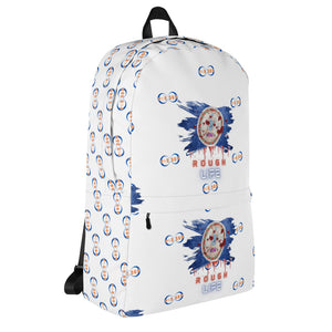 VA RL Flag - BFW White Backpack