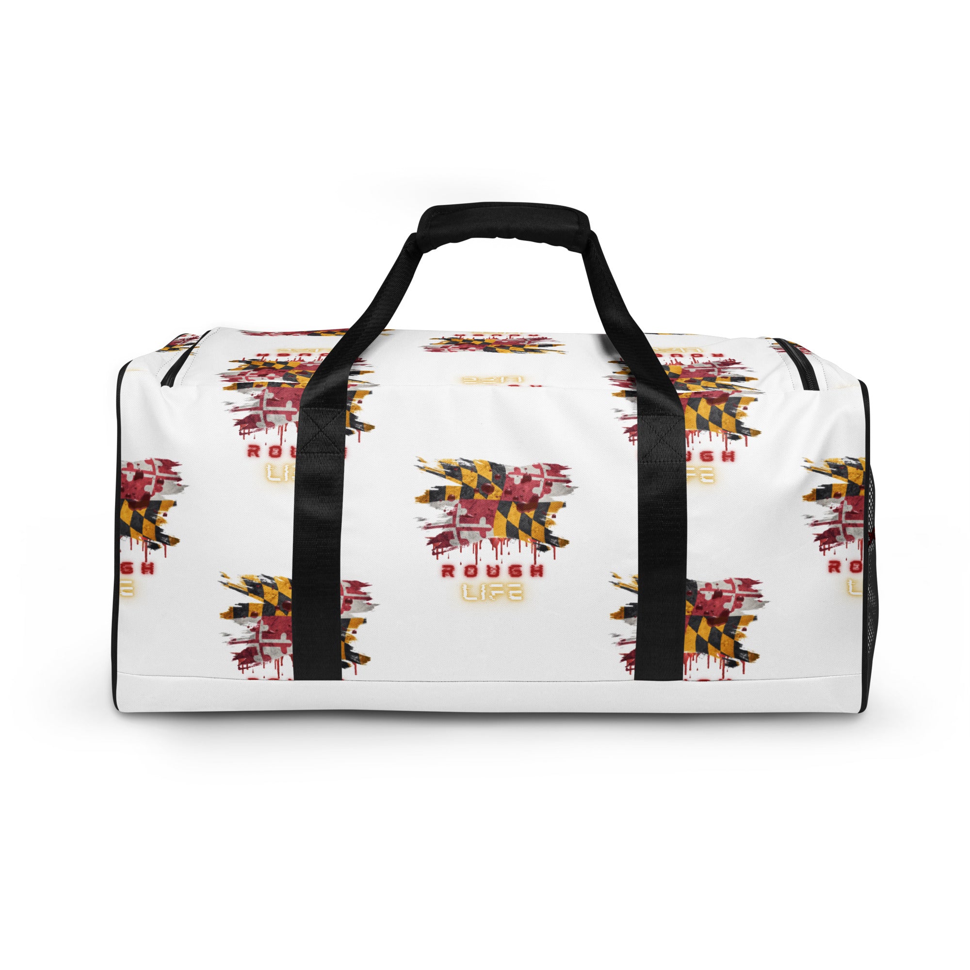 MD RL Flag - BFW White Duffle bag