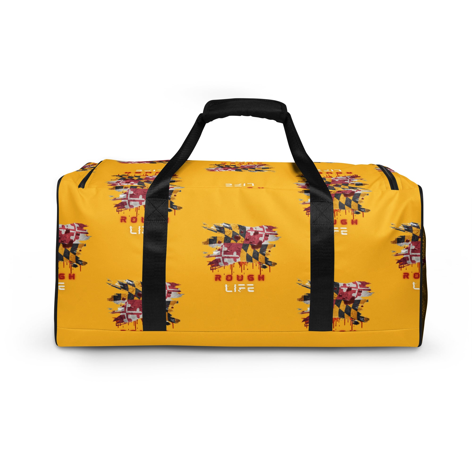 MD RL Flag - BFW Yellow Duffle bag