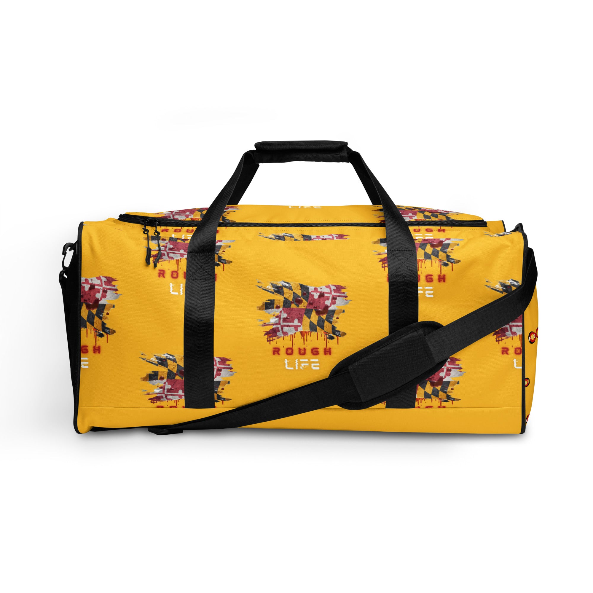 MD RL Flag - BFW Yellow Duffle bag