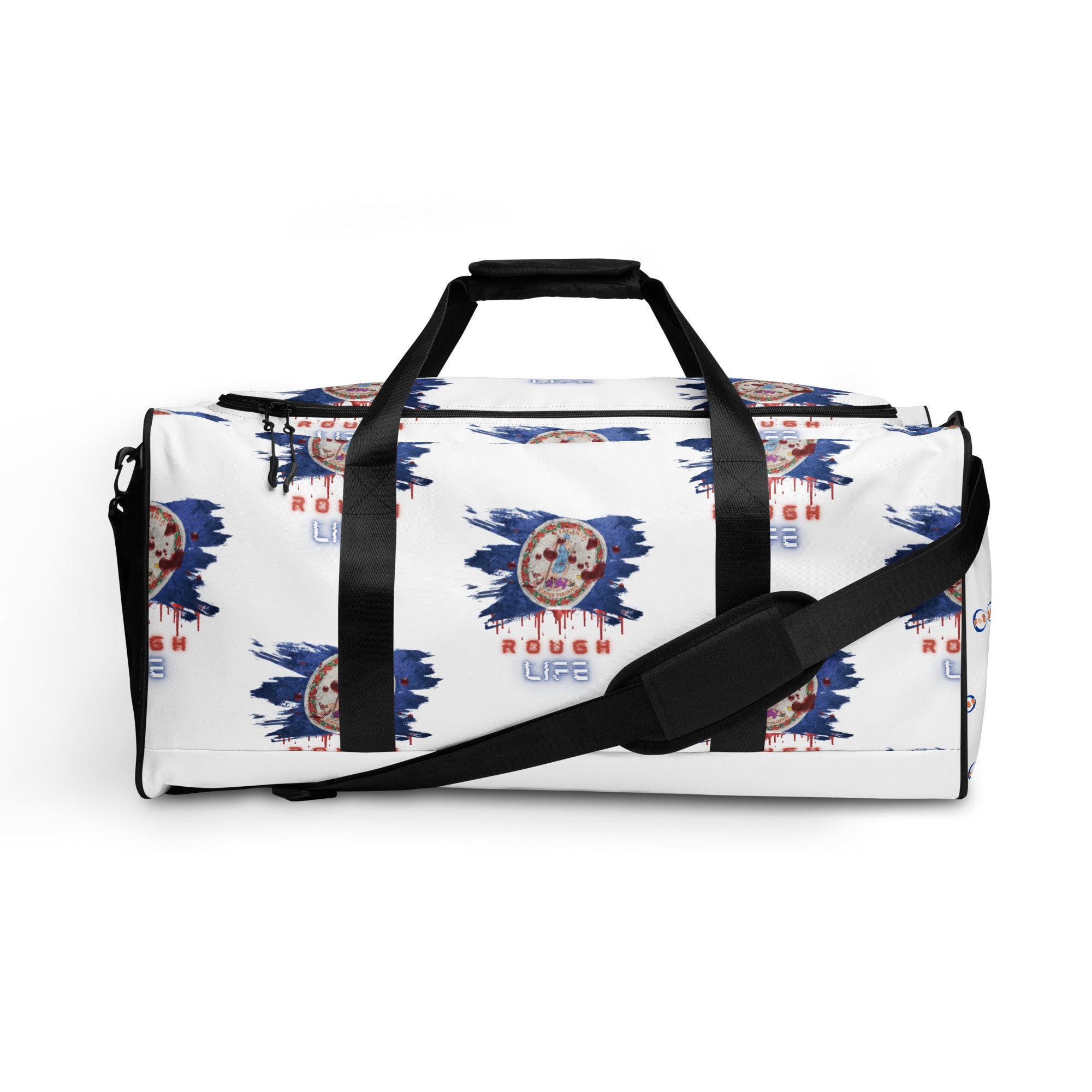 VA RL Flag - BFW White Duffle bag