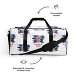 Load image into Gallery viewer, VA RL Flag - BFW White Duffle bag
