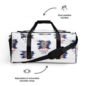 VA RL Flag - BFW White Duffle bag