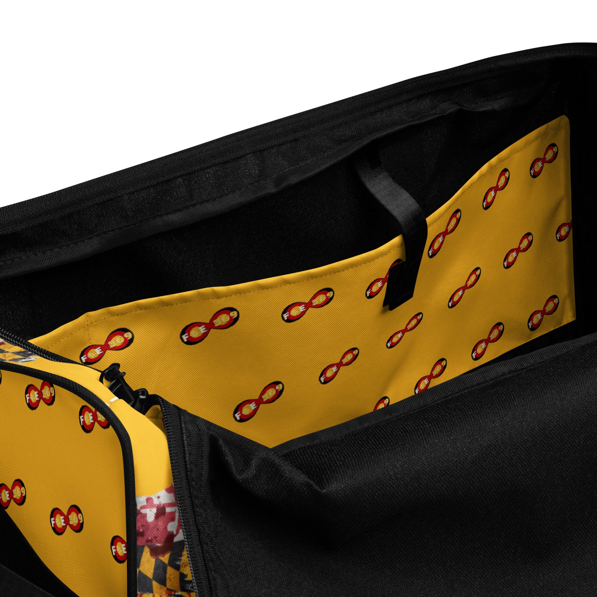 MD RL Flag - BFW Yellow Duffle bag