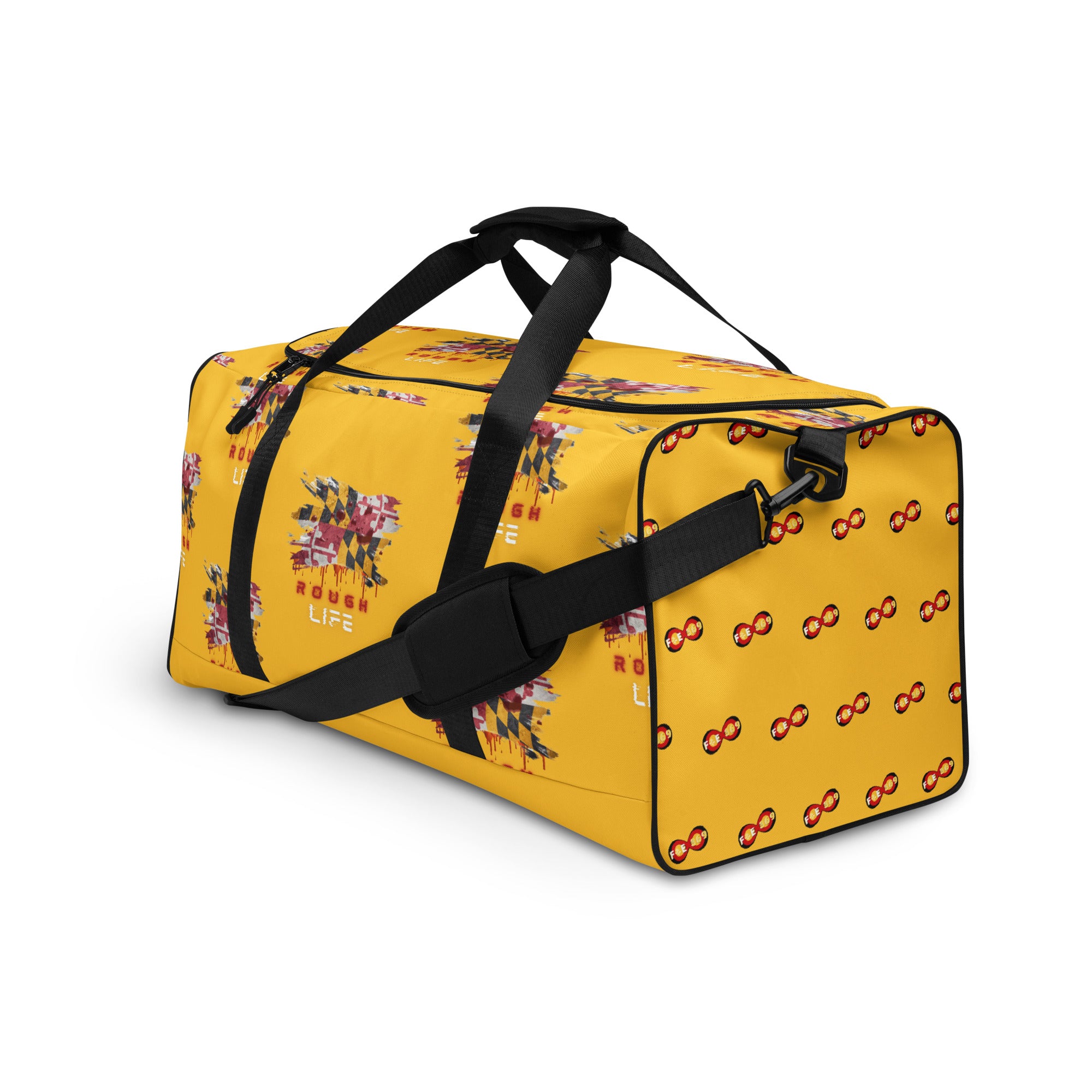 MD RL Flag - BFW Yellow Duffle bag