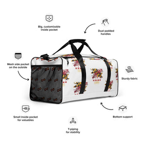 MD RL Flag - BFW White Duffle bag