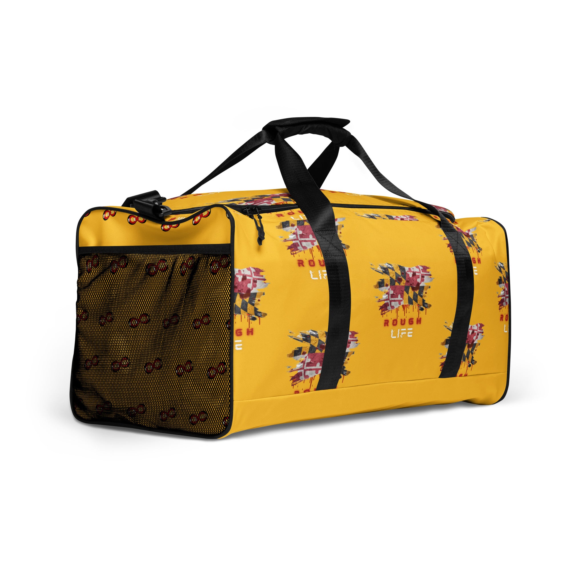 MD RL Flag - BFW Yellow Duffle bag