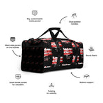 Load image into Gallery viewer, DC RL Flag - BFW Black Duffle bag
