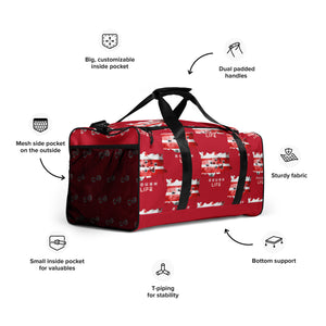 DC RL Flag - BFW Red Duffle bag