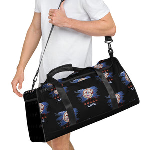 VA RL Flag - BFW Black Duffle bag