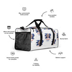 Load image into Gallery viewer, VA RL Flag - BFW White Duffle bag
