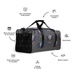 Load image into Gallery viewer, VA RL Flag - BFW Grey Duffle bag
