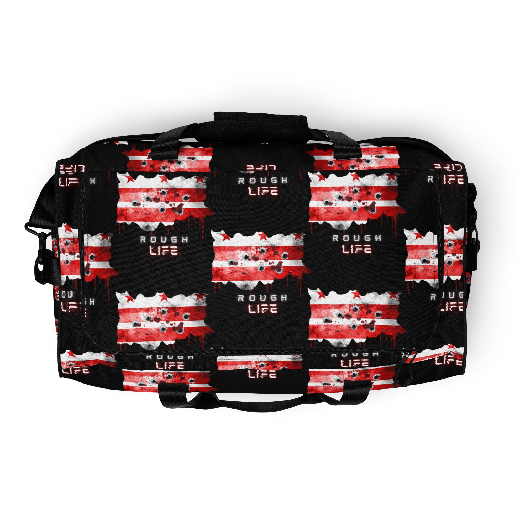 DC RL Flag - BFW Black Duffle bag