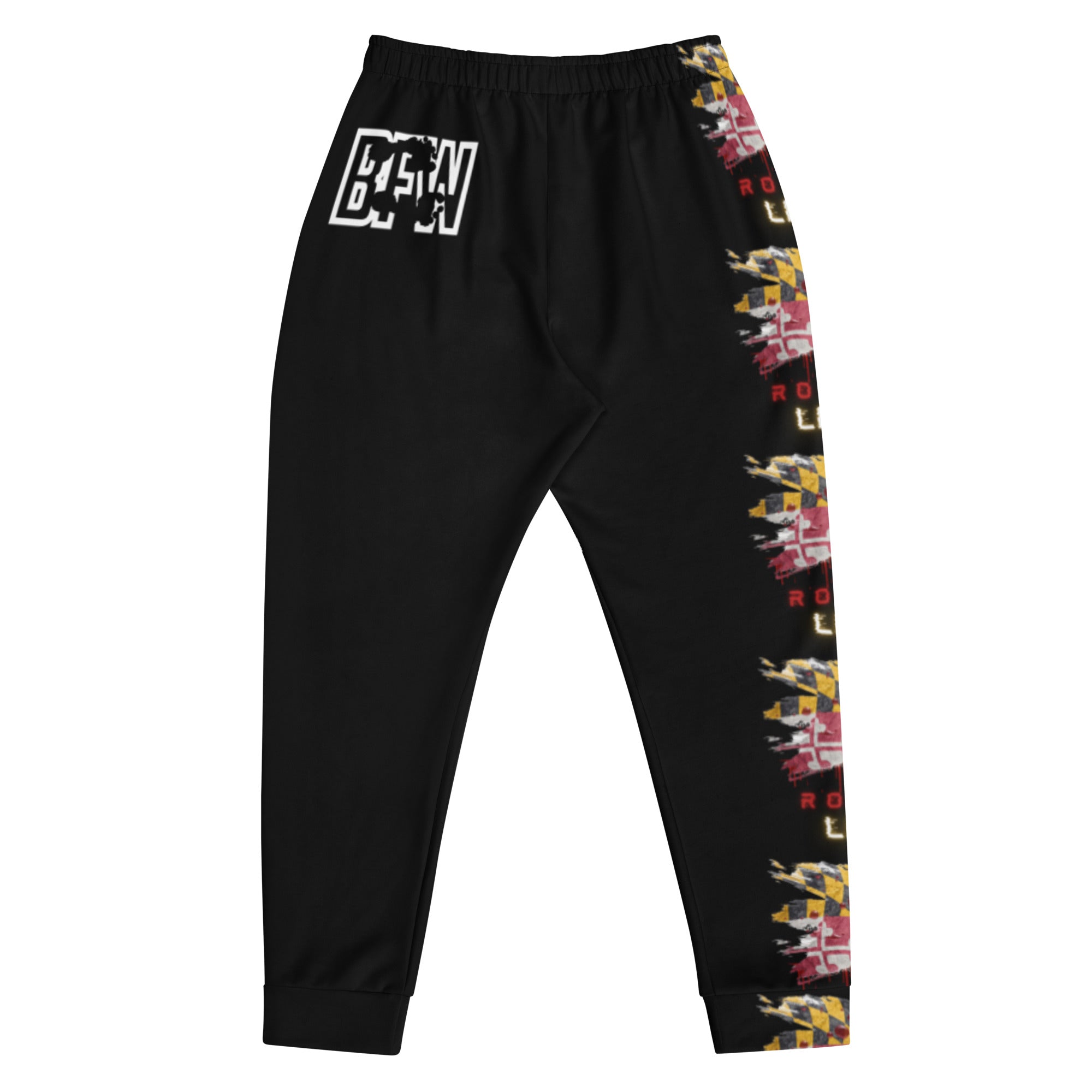 MD RL Flag - BFW Black Men's Joggers