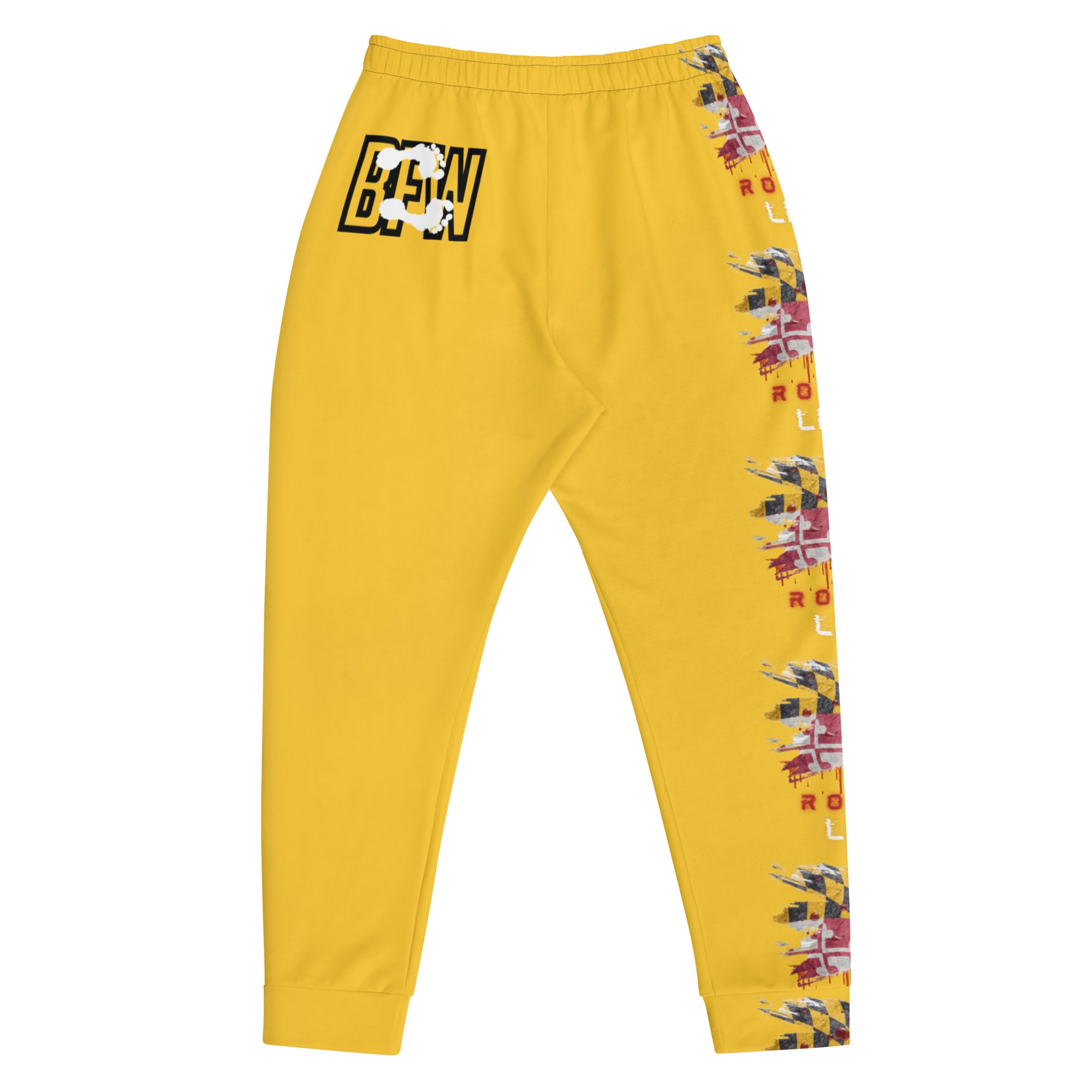 MD RL Flag - BFW Yellow Men's Joggers