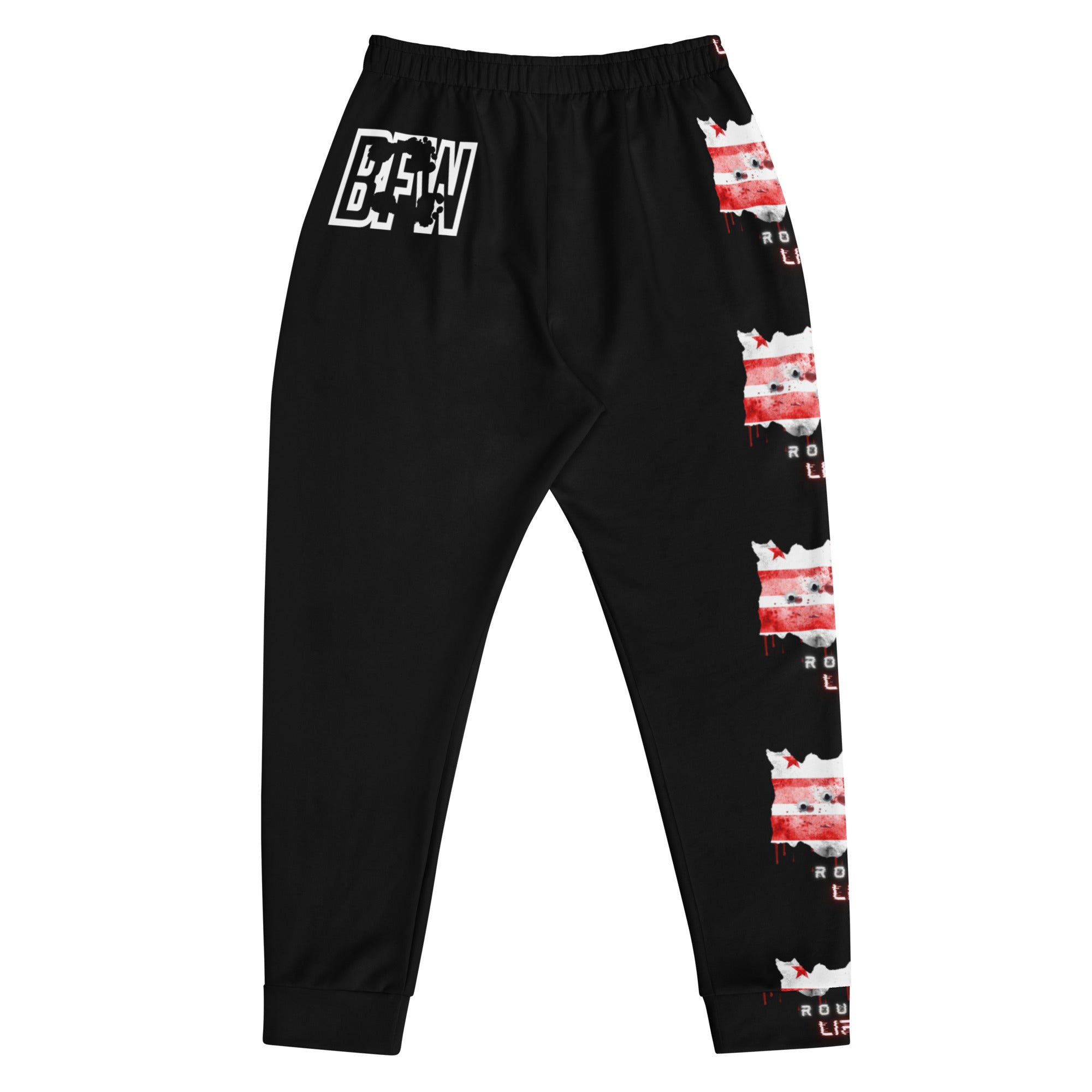 DC RL Flag - BFW Black Men's Joggers