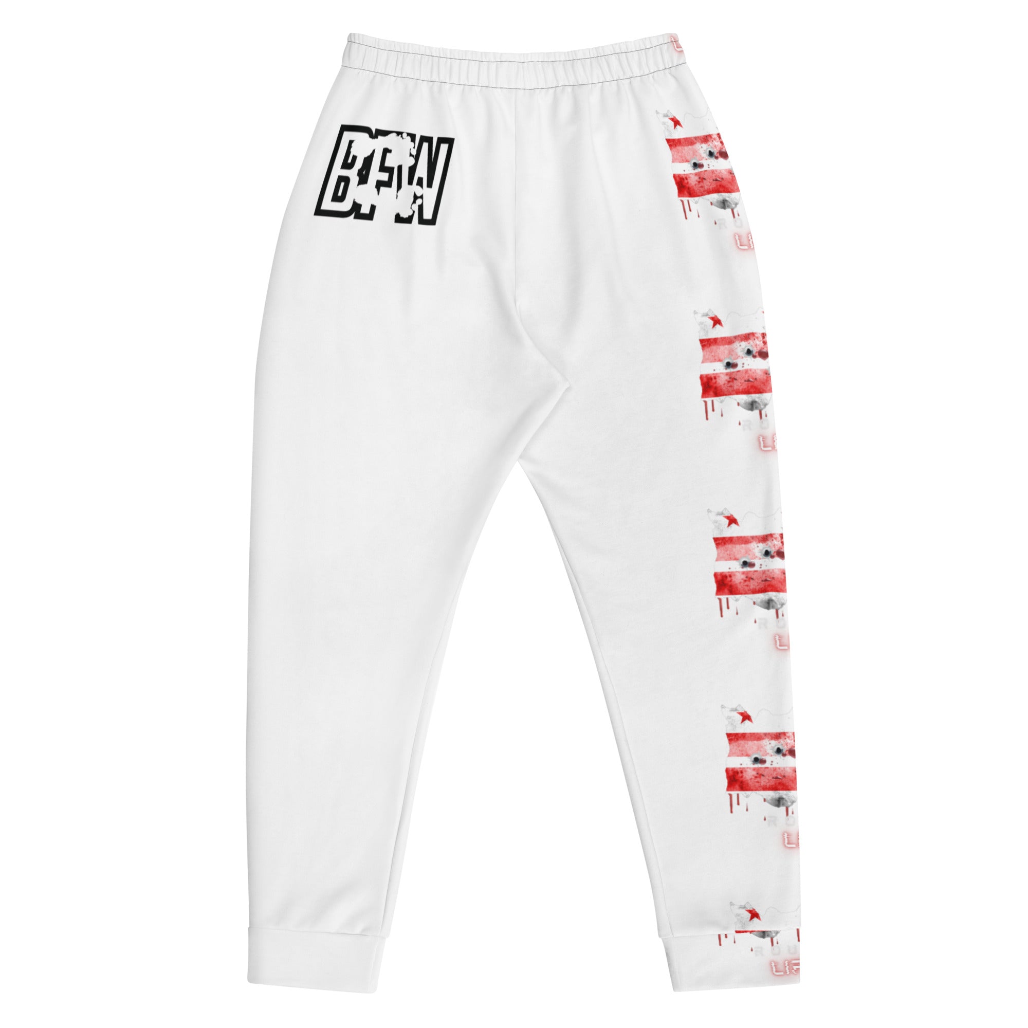 DC RL Flag - BFW White Men's Joggers