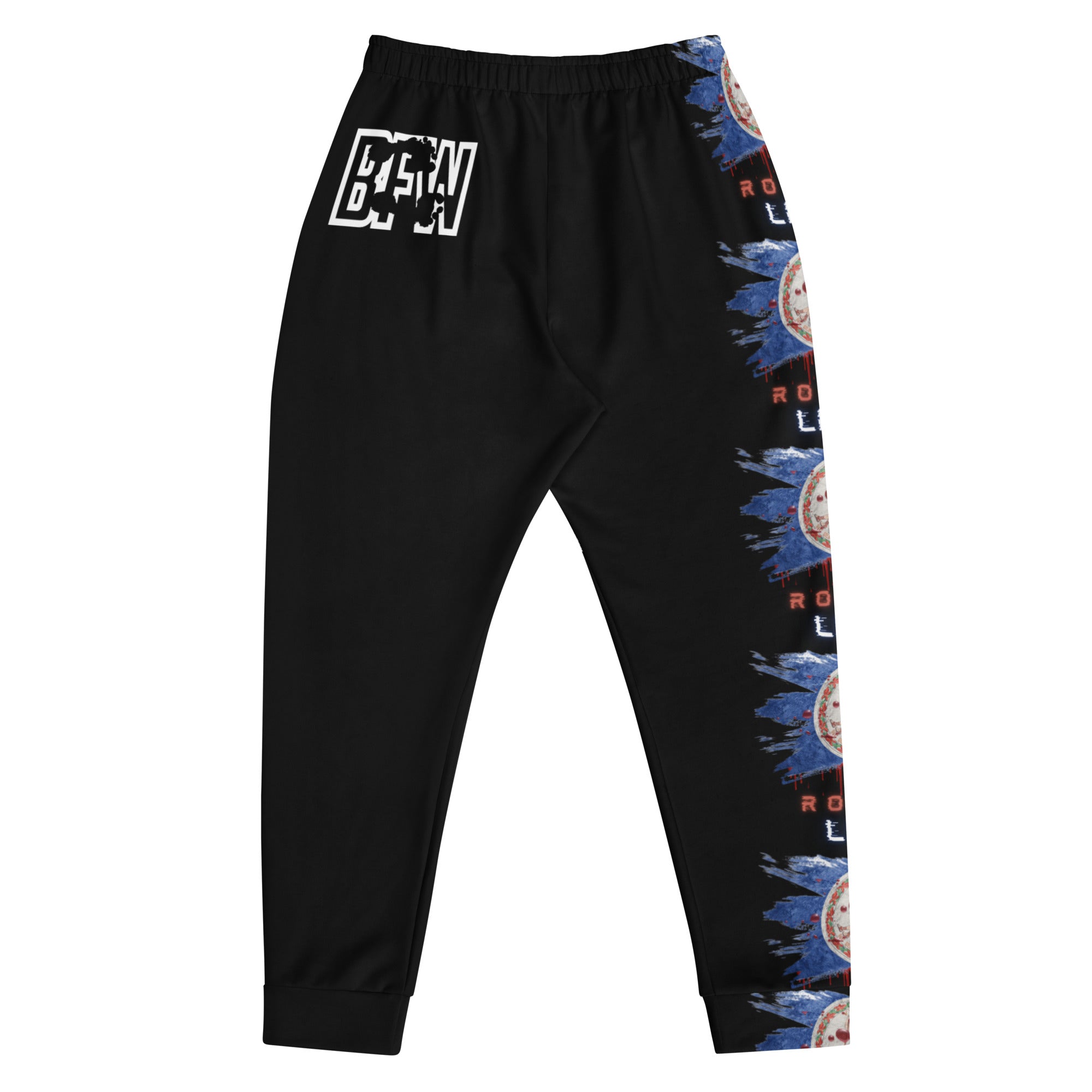 VA RL Flag - BFW Black Men's Joggers