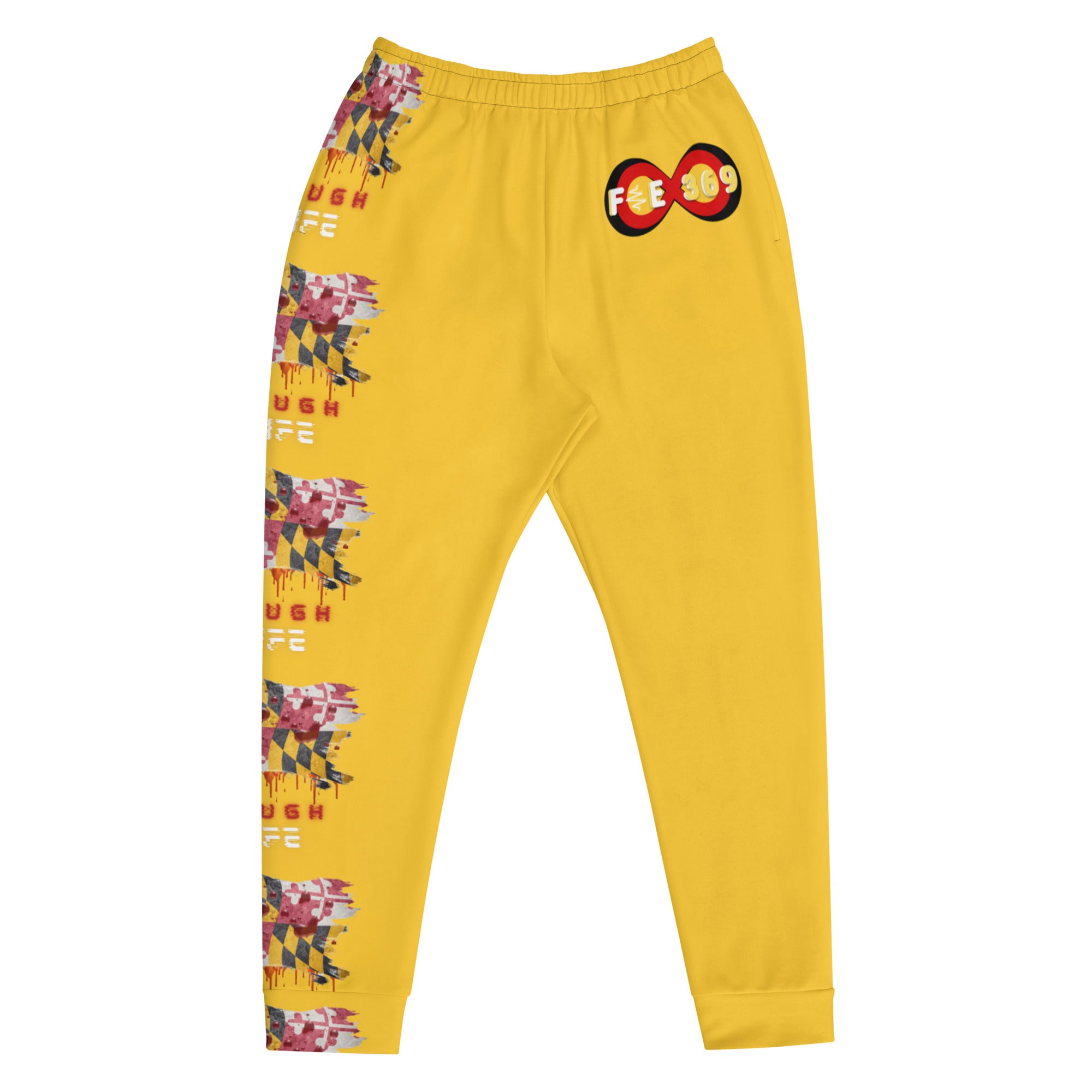 MD RL Flag - BFW Yellow Men's Joggers