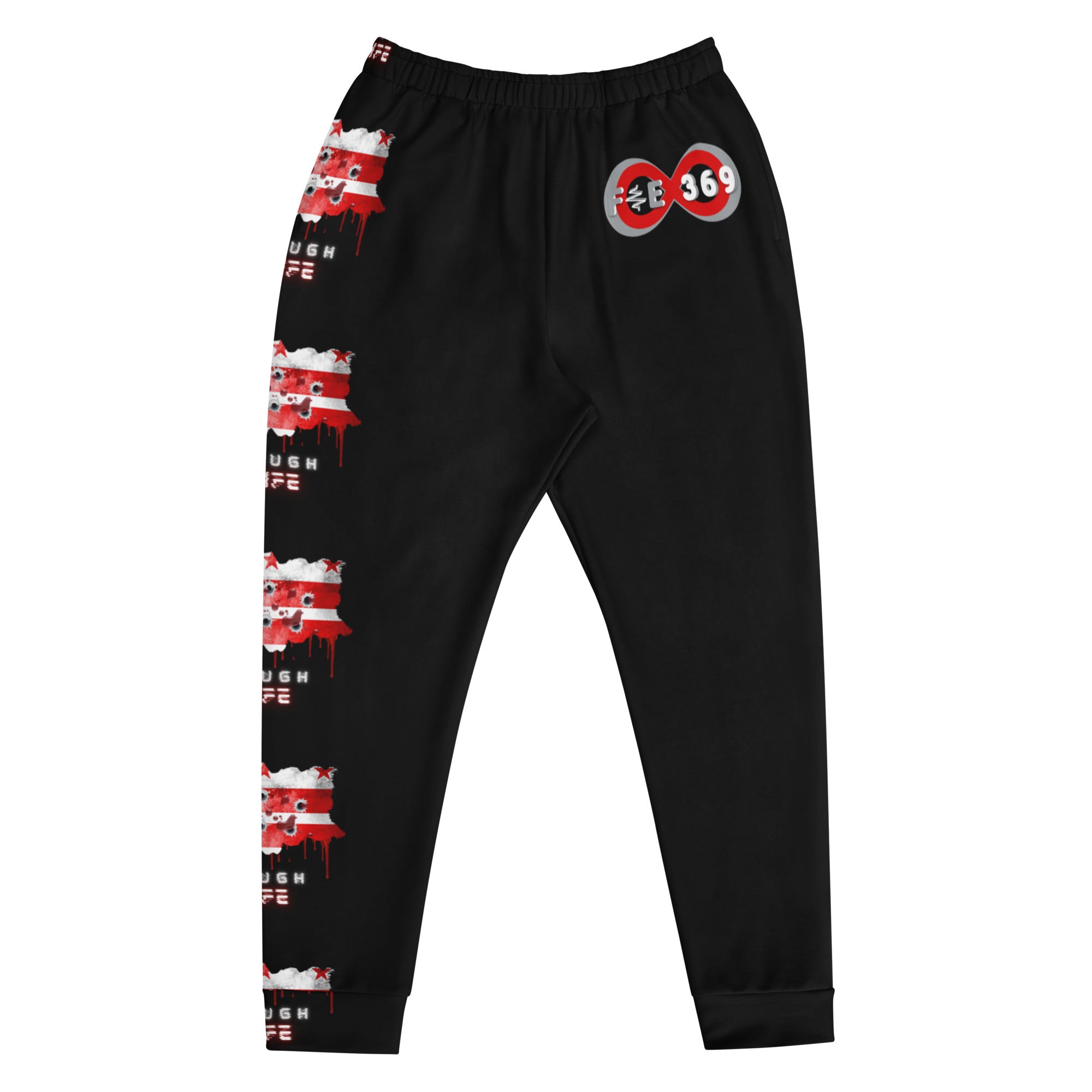 DC RL Flag - BFW Black Men's Joggers