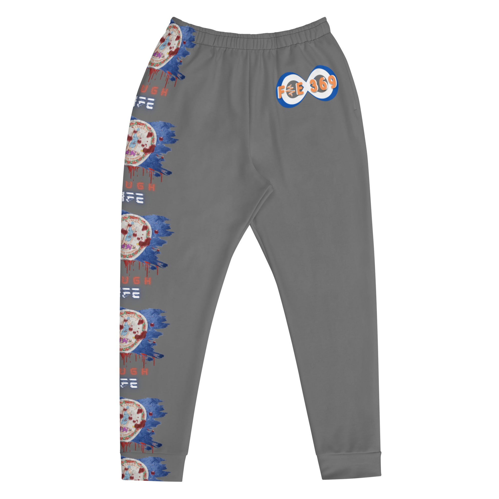 VA RL Flag - BFW Grey Men's Joggers