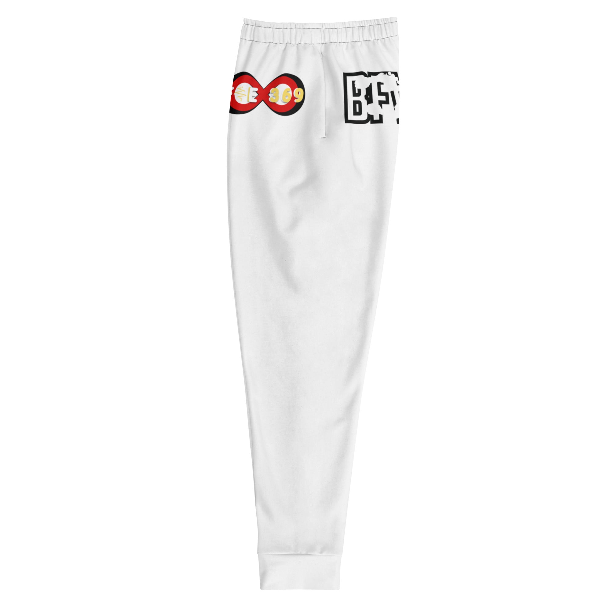 MD RL Flag - BFW White Men's Joggers