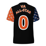 Load image into Gallery viewer, VA RL Flag (VA All-Star) - BFW Black unisex sports jersey
