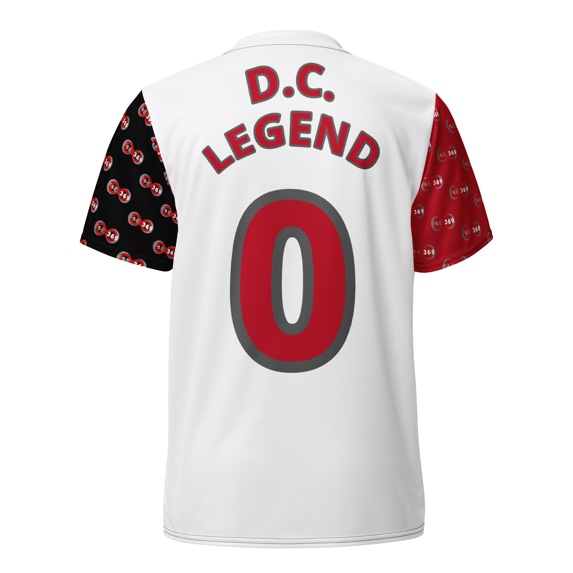 DC RL Flag (DC Legend) - BFW White unisex sports jersey