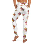 Load image into Gallery viewer, MD RL FLAG - BFW White Yoga Leggings
