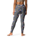 Load image into Gallery viewer, VA RL FLAG - BFW Grey Yoga Leggings
