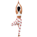 Load image into Gallery viewer, DC RL FLAG - BFW White Yoga Leggings
