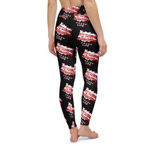 DC RL FLAG - BFW Black Yoga Leggings