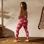 Load image into Gallery viewer, DC RL FLAG - BFW Red Yoga Leggings
