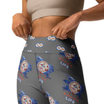 Load image into Gallery viewer, VA RL FLAG - BFW Grey Yoga Leggings
