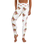 Load image into Gallery viewer, MD RL FLAG - BFW White Yoga Leggings
