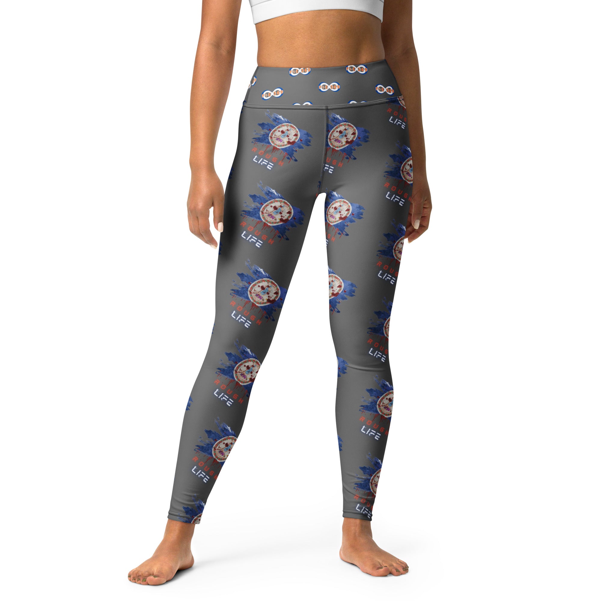 VA RL FLAG - BFW Grey Yoga Leggings