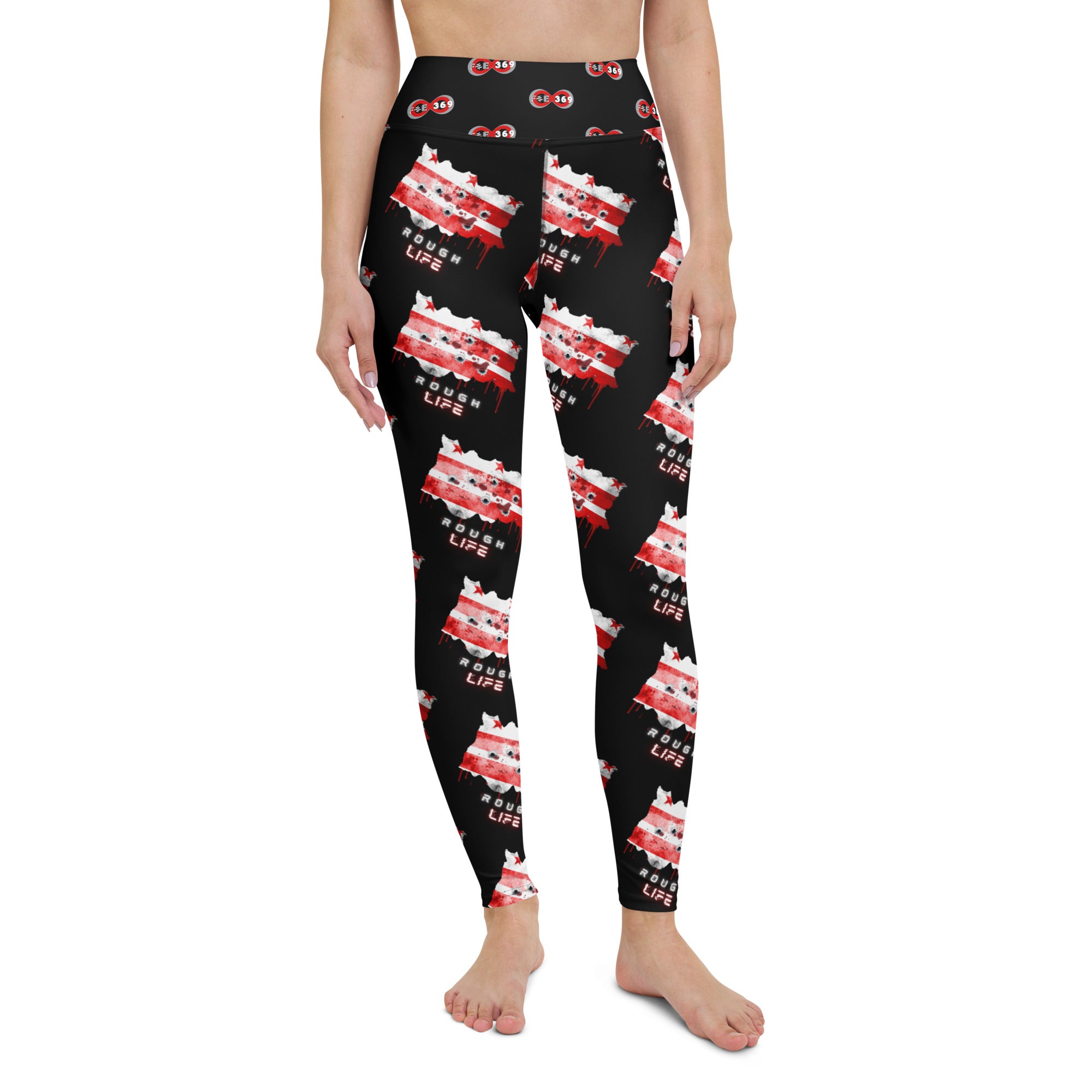 DC RL FLAG - BFW Black Yoga Leggings