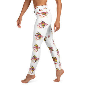 MD RL FLAG - BFW White Yoga Leggings