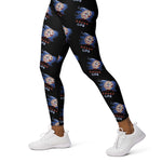 Load image into Gallery viewer, VA RL FLAG - BFW Black Yoga Leggings
