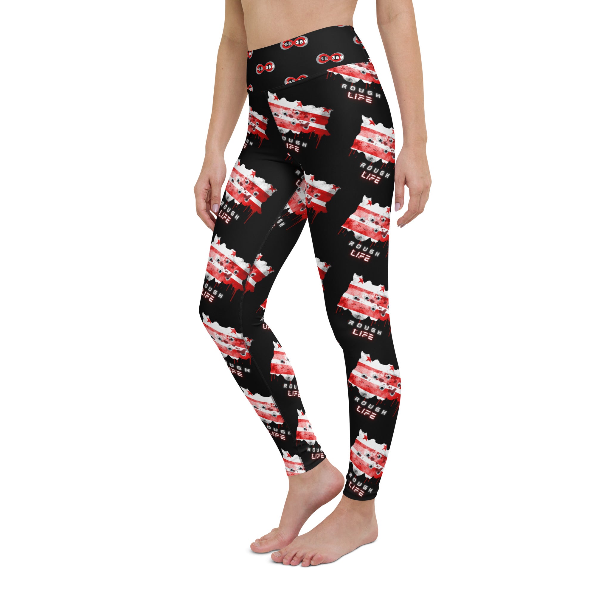 DC RL FLAG - BFW Black Yoga Leggings