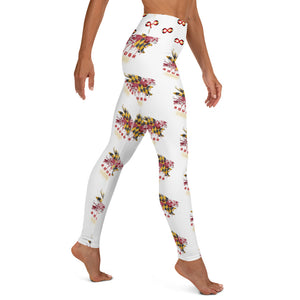 MD RL FLAG - BFW White Yoga Leggings