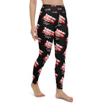 Load image into Gallery viewer, DC RL FLAG - BFW Black Yoga Leggings
