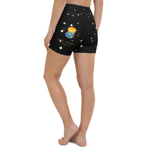 Soul Mates in Space - BFW Yoga Shorts